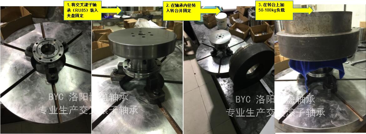 BYC交叉滾子軸承摩擦力矩系數(shù)測試