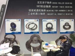 上海工博會正在如火如荼的進行著，BYC博盈軸承展會隨拍